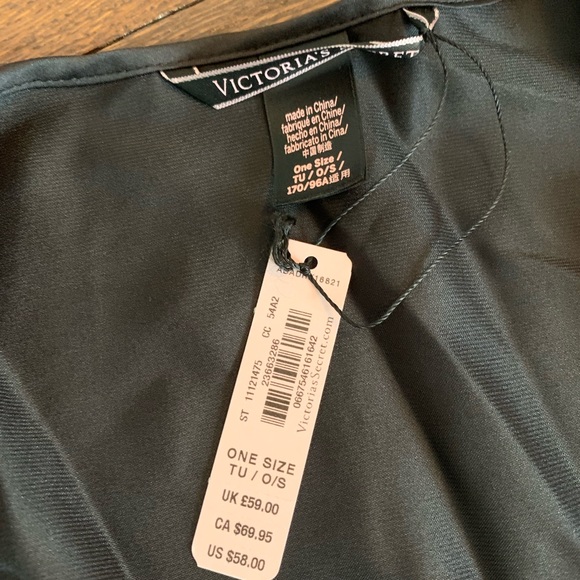Victoria's Secret | Intimates & Sleepwear | Nwt Black Victorias Secret ...